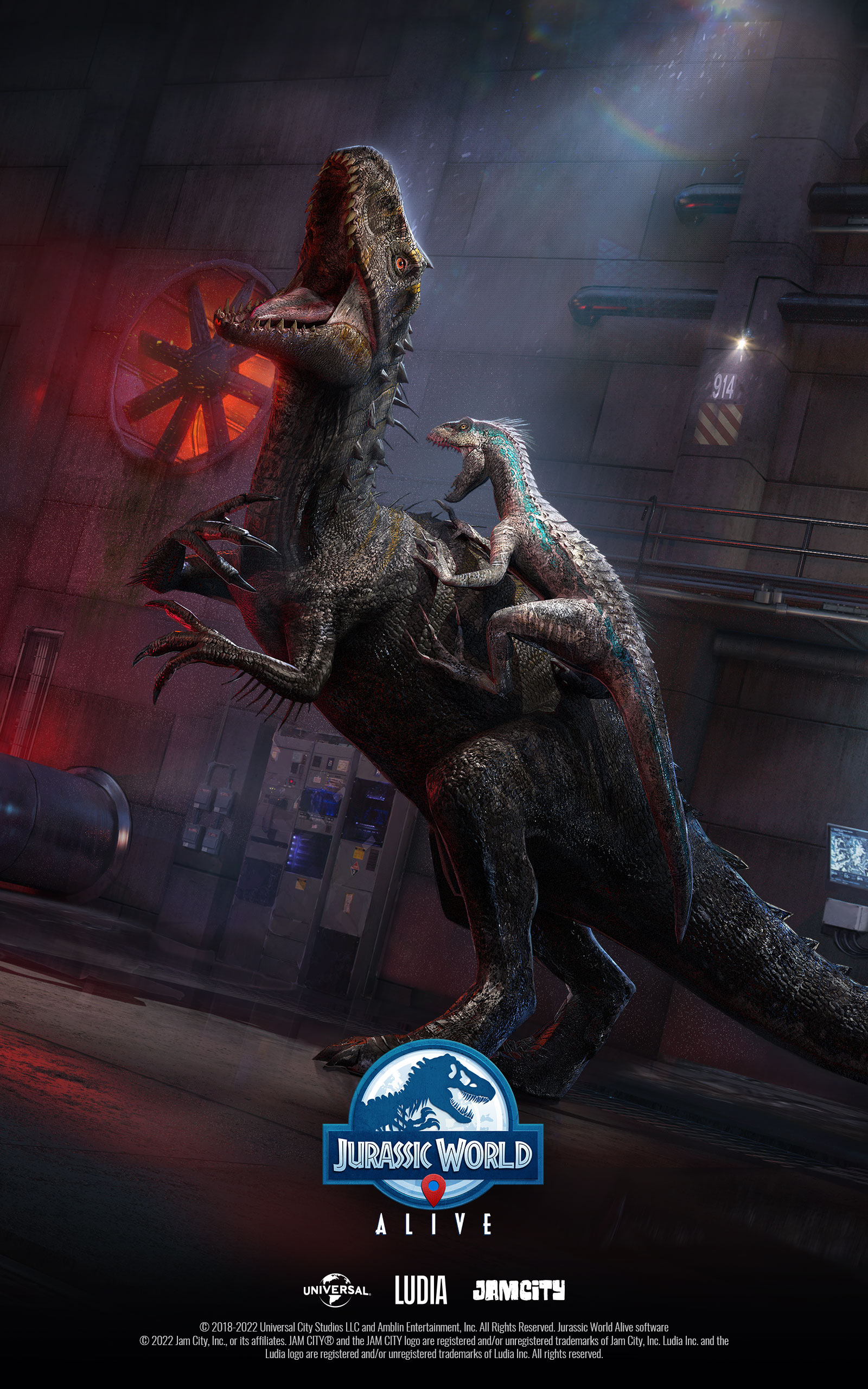 Indominus REX Gen2 and Indoraptor Gen2 –  – Jurassic World Alive
