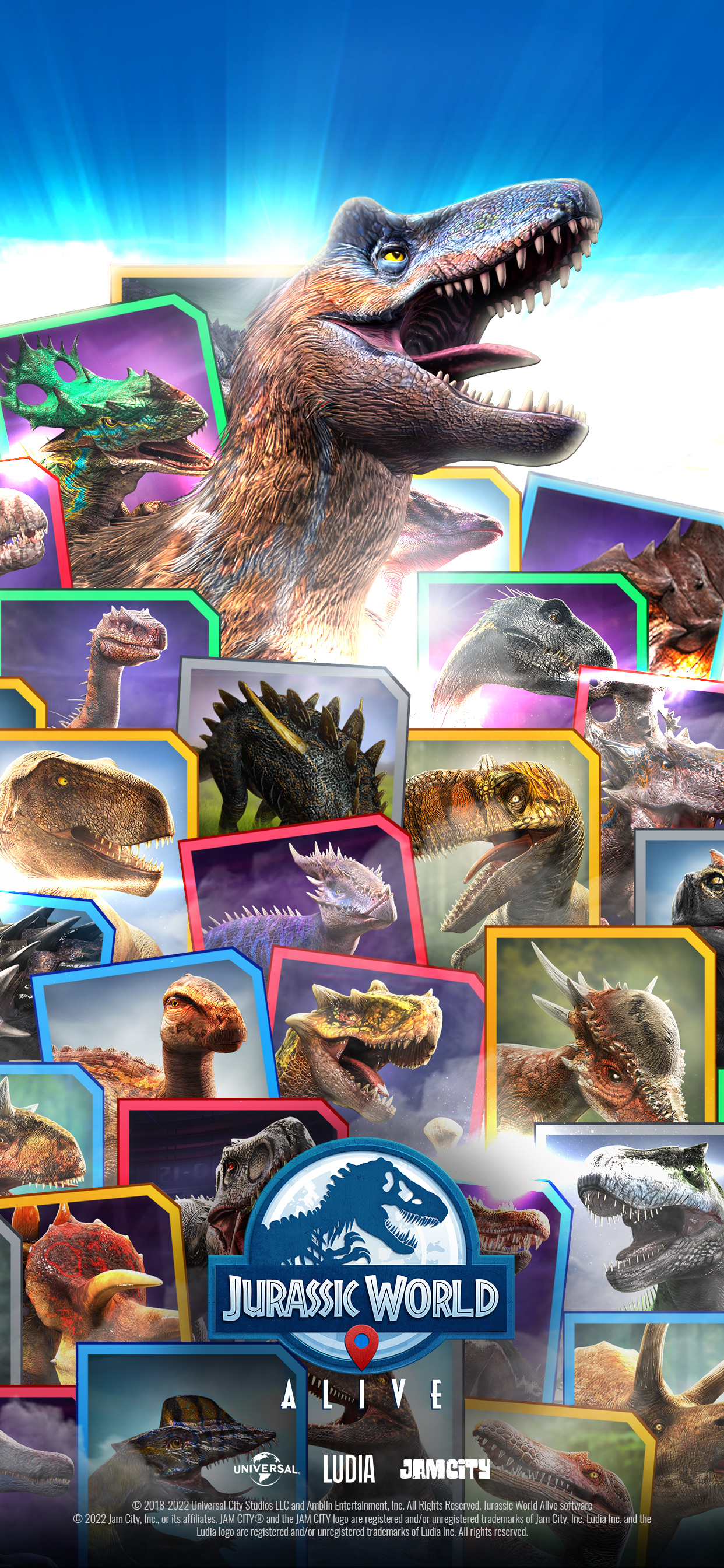 Lythronax Cards Jurassic World Alive