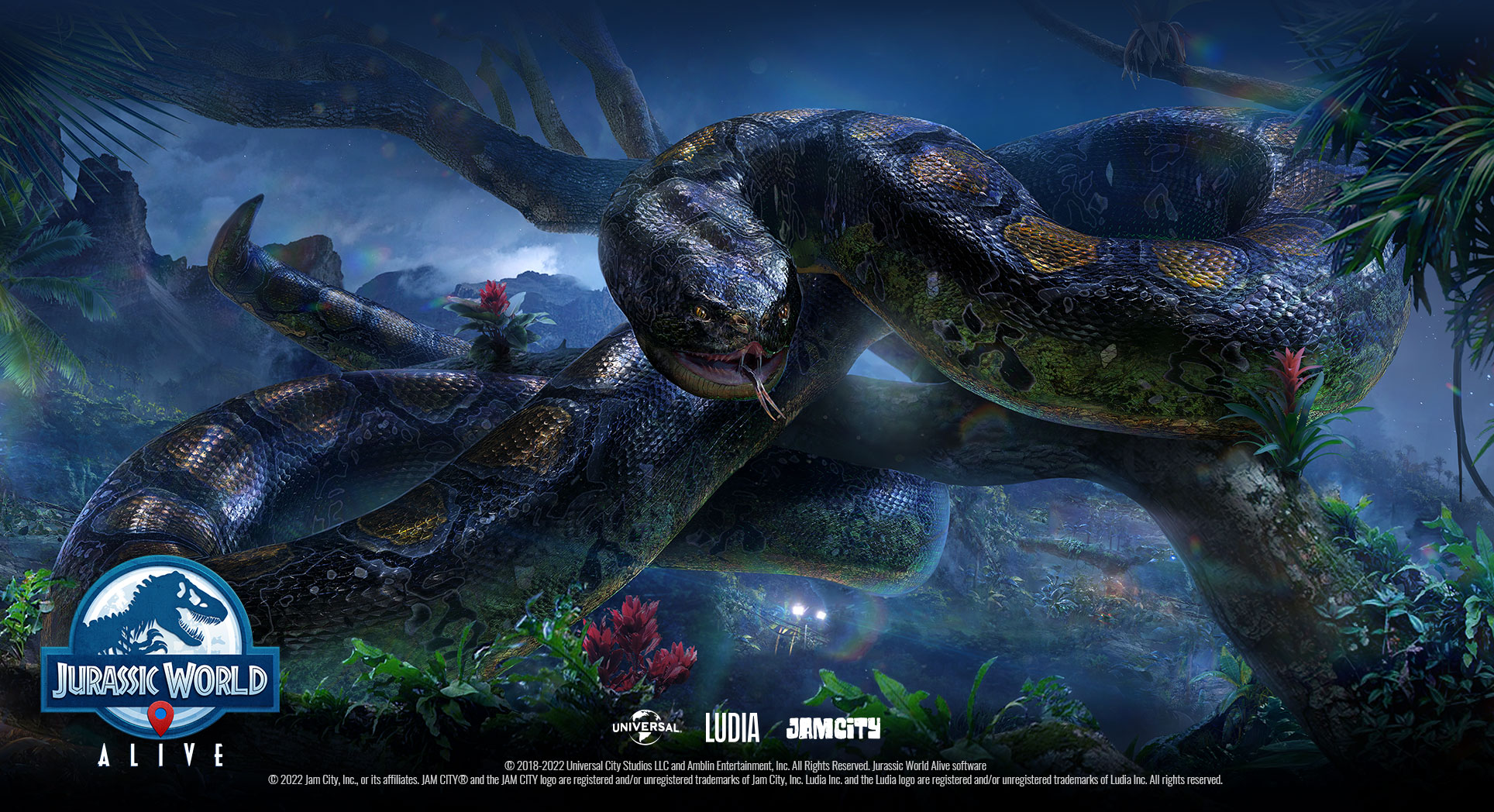 Jurassic world titanoboa