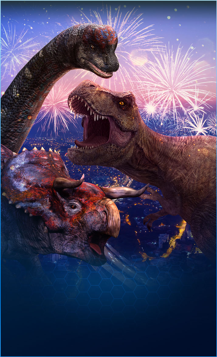 jurassic world the game new year